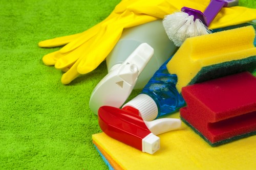 Inspection of carpet cleaning concern and service record