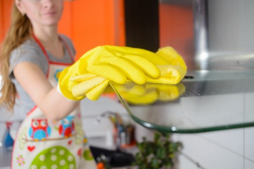 Professional commercial cleaning for a Clapham workplace